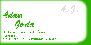 adam goda business card